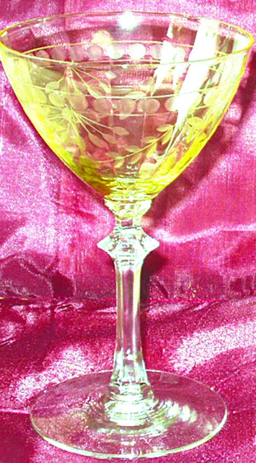 UNK3061 Champagne/Tall Sherbet by Unknown Manufacturer-1