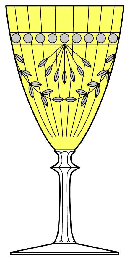 UNK3061 Water Goblet by Unknown Manufacturer-1