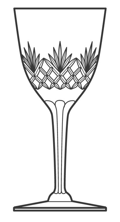 UNK3069 Water Goblet by Unknown Manufacturer-1