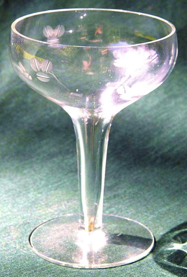 UNK3074 Tall Hollow Stem Champagne by Unknown Manufacturer-1