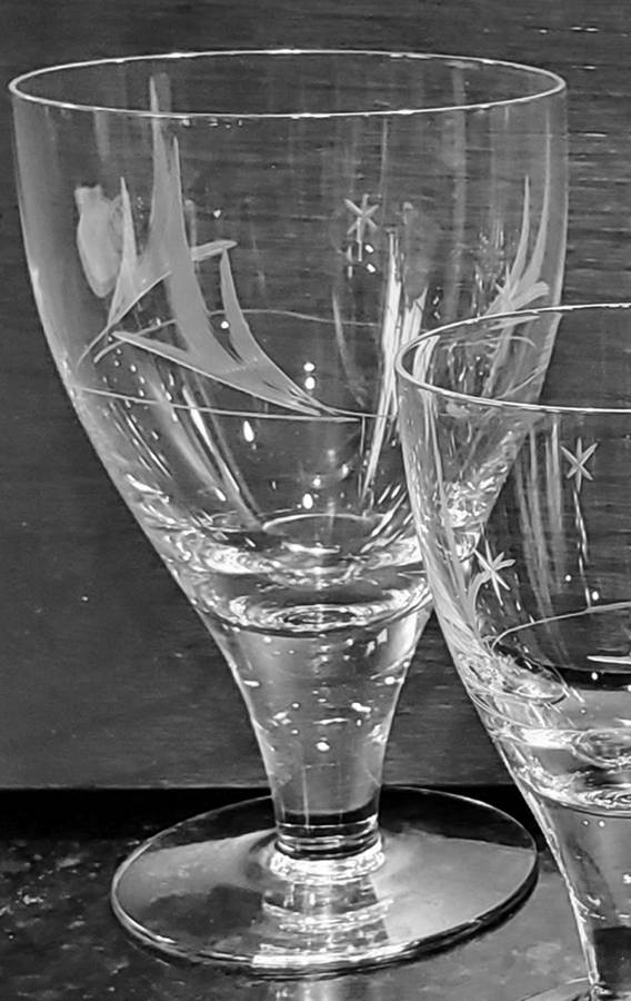 UNK3099 Water Goblet by Unknown Manufacturer-1