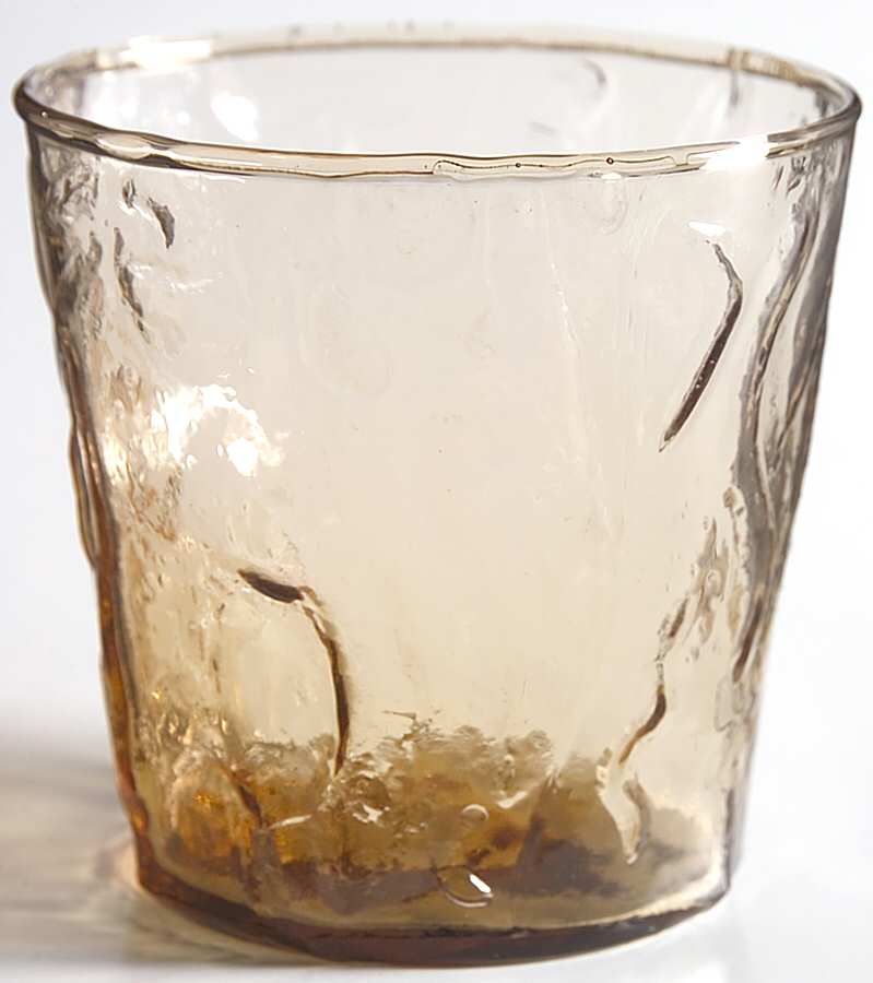 T1G1 Brown Old Fashioned by Tex Glass (Decatuer Glass)-1
