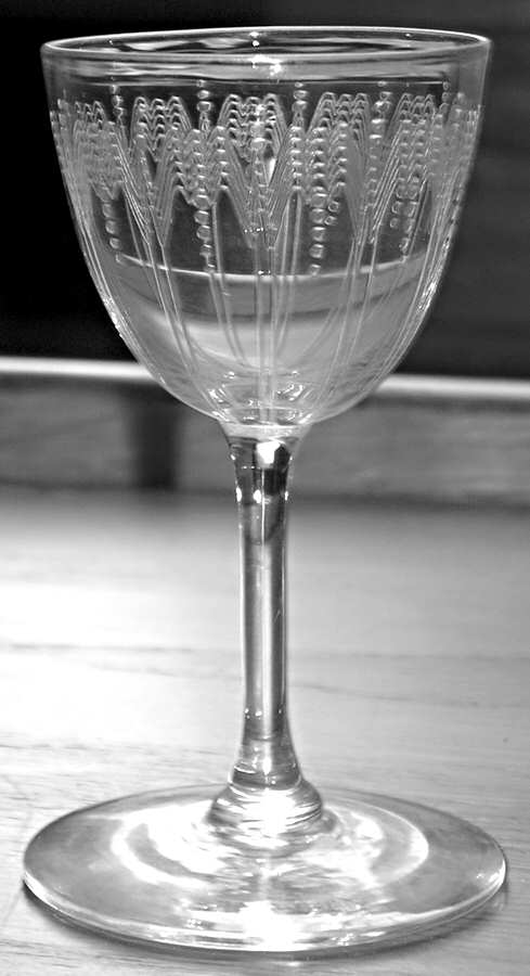UNK3122 Sherry Glass by Unknown Manufacturer-1