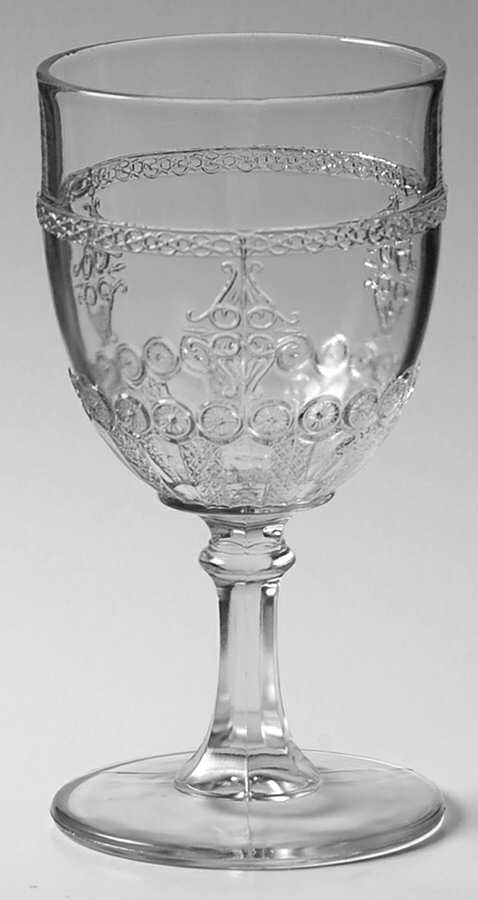 Tandem Bicycle Water Goblet by Unknown Manufacturer-1
