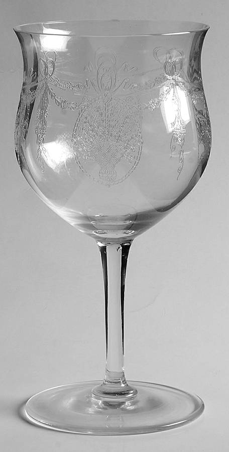 UNK3132 Water Goblet by Unknown Manufacturer-1