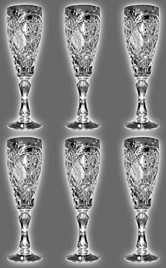 UNK3390 Fluted Champagne by Unknown Manufacturer-1
