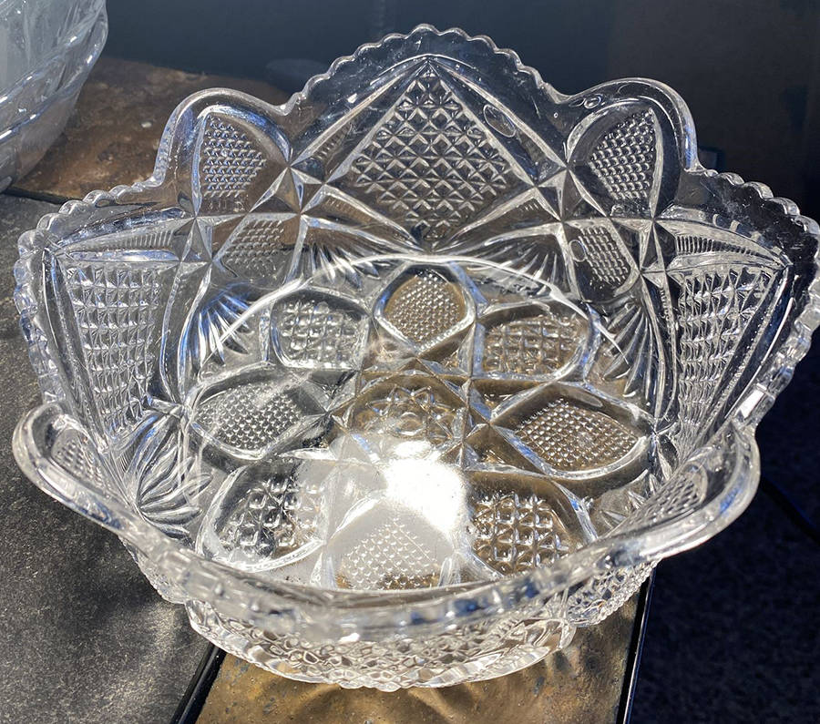 Pennsylvania Clear 7" Round Bowl by US Glass-1