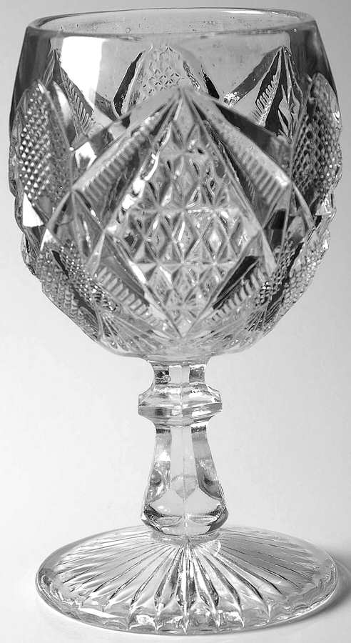 Pennsylvania Clear Water Goblet by US Glass-1