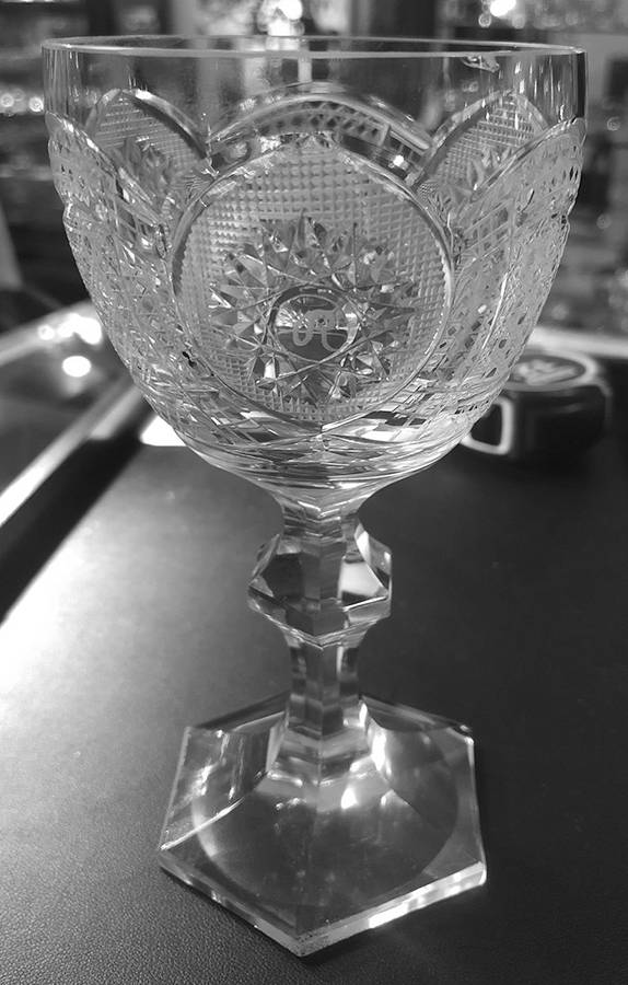 UNK3411 Wine Glass by Unknown Manufacturer-1