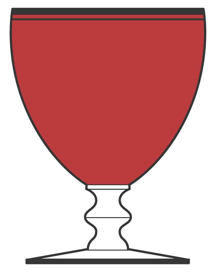 UNK3148 Water Goblet by Unknown Manufacturer-1