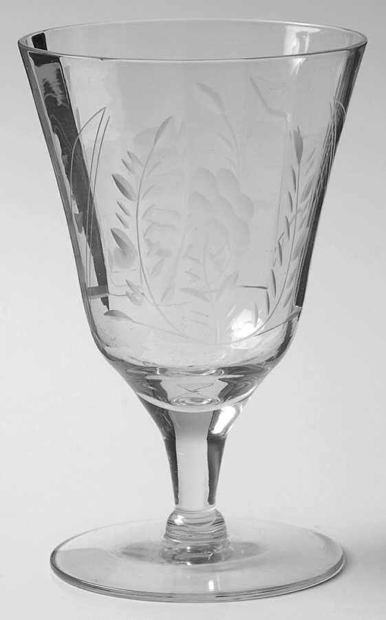 UNK3788 Low Water Goblet by Unknown Manufacturer-1
