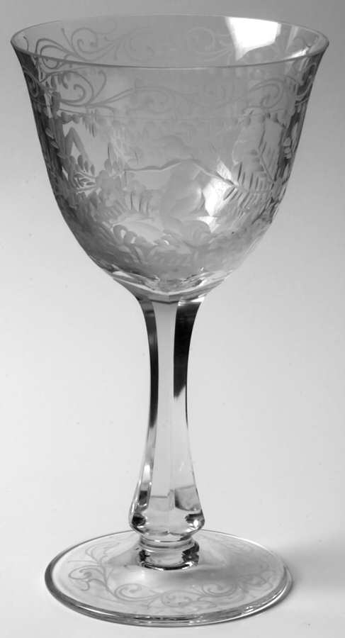 UNK3423 Water Goblet by Unknown Manufacturer-1