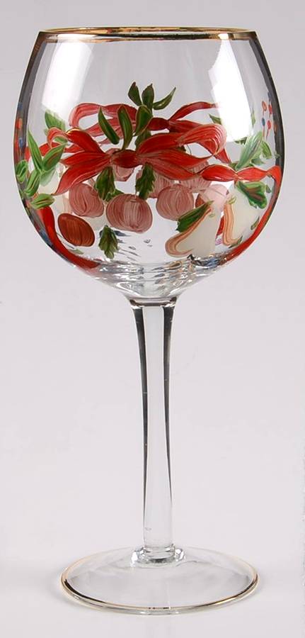 Holiday Ribbon Balloon Wine by Unknown Manufacturer-1