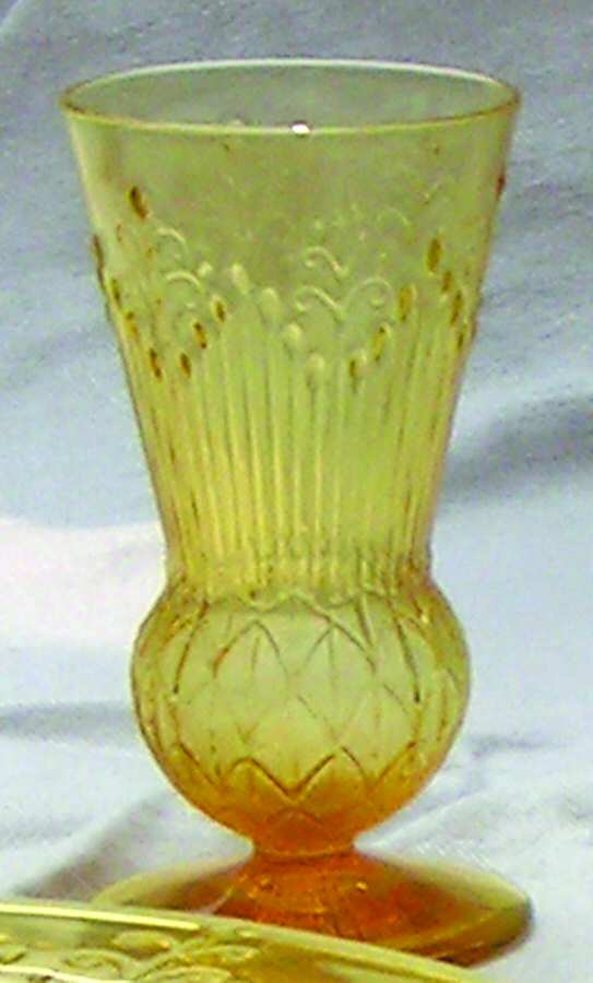 UNK2727 Topaz Juice Glass by Unknown Manufacturer-1