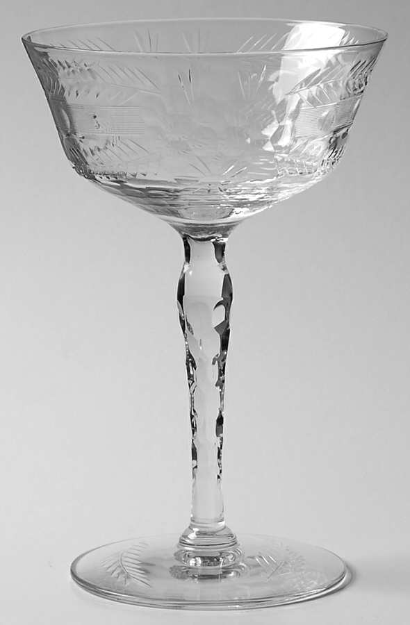 UNK3803 Champagne/Tall Sherbet by Unknown Manufacturer-1