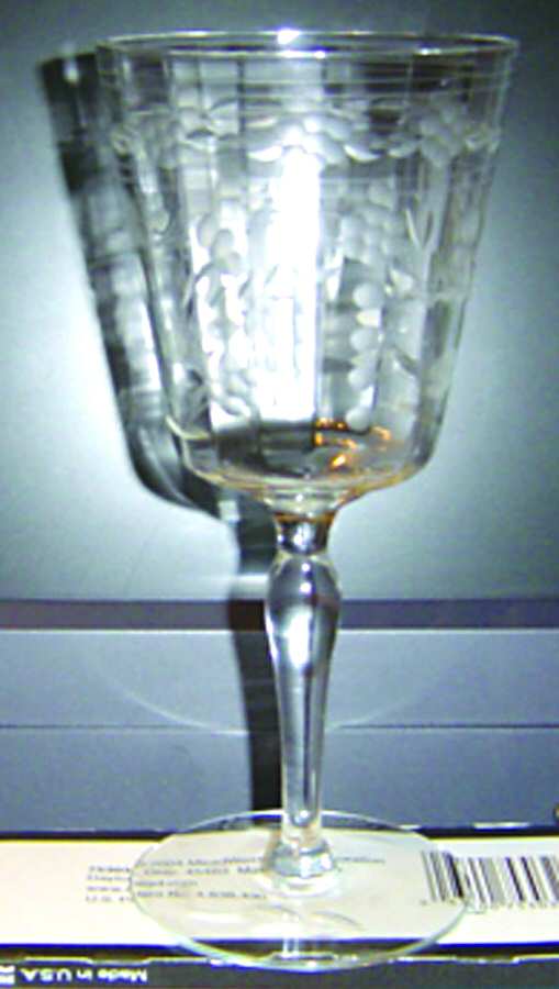 2010-17 Water Goblet by Glastonbury - Lotus-1