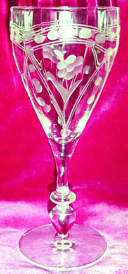 UNK3908 Water Goblet by Unknown Manufacturer-1