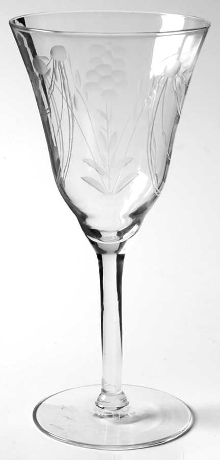 UNK3173 Water Goblet by Unknown Manufacturer-1