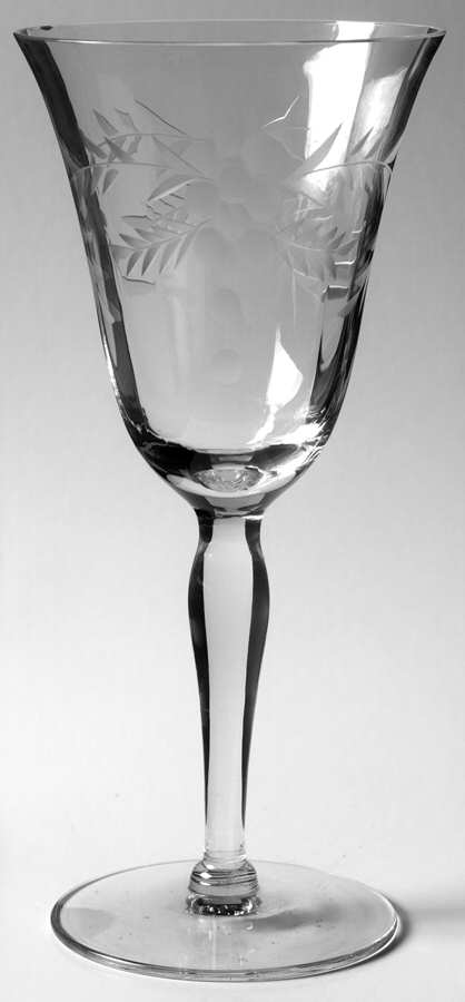 UNK3924 Water Goblet by Unknown Manufacturer-1
