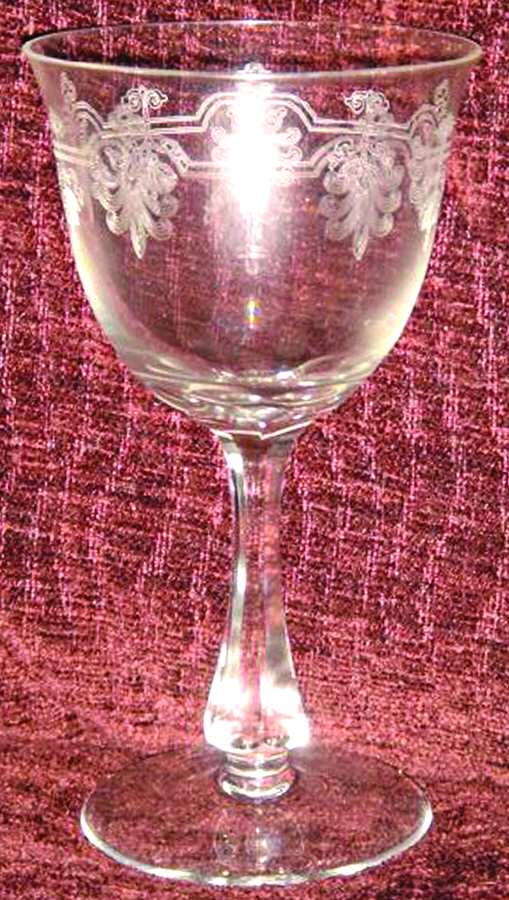 UNK3175 Water Goblet by Unknown Manufacturer-1
