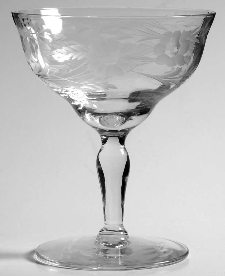 UNK3453 Champagne/Tall Sherbet by Unknown Manufacturer-1