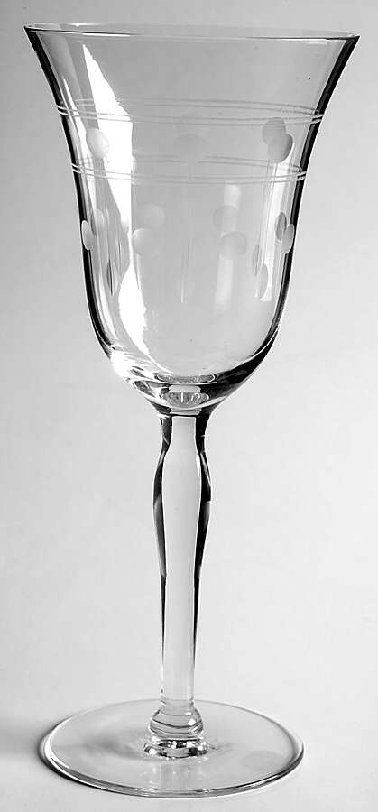 UNK3556 Water Goblet by Unknown Manufacturer-1