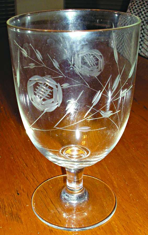 UNK3465 Water Goblet by Unknown Manufacturer-1
