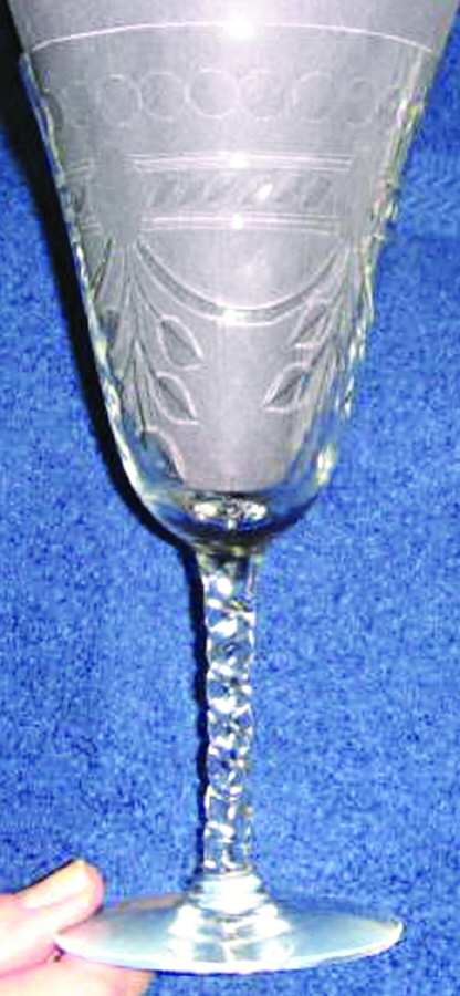 UNK3965 Water Goblet by Unknown Manufacturer-1