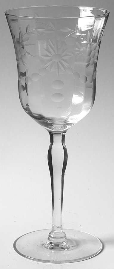 UNK3990 Water Goblet by Unknown Manufacturer-1