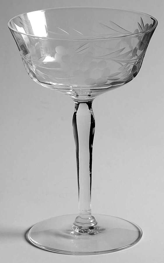 UNK3995 Champagne/Tall Sherbet by Unknown Manufacturer-1