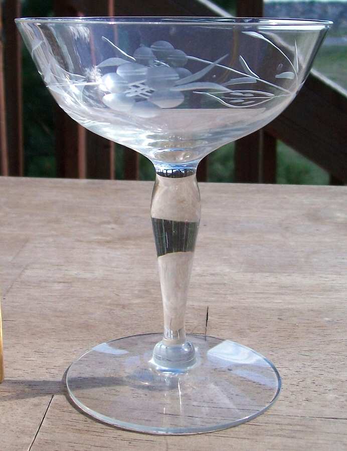 UNK2789 Champagne/Tall Sherbet by Unknown Manufacturer-1