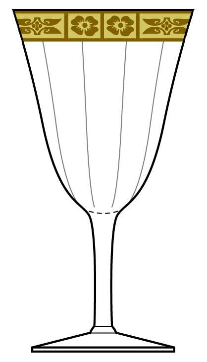 Unk3996 Water Goblet by Unknown Manufacturer-1