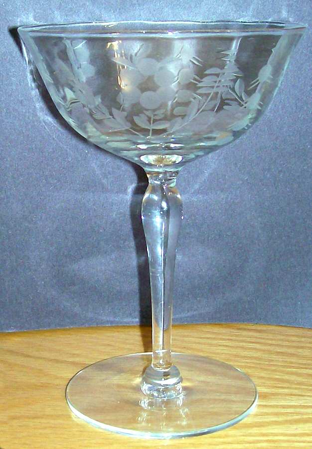 UNK3479 Champagne/Tall Sherbet by Unknown Manufacturer-1