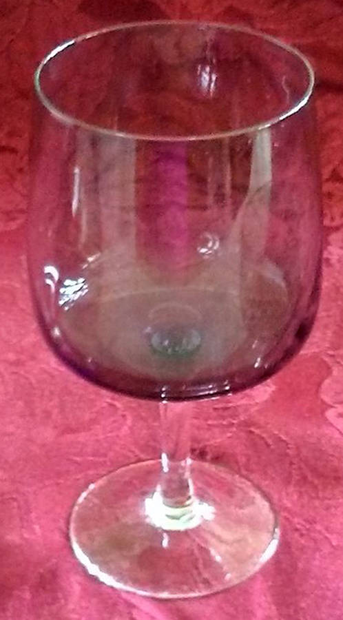 Capri Smoke Water Goblet by Unknown Manufacturer-1