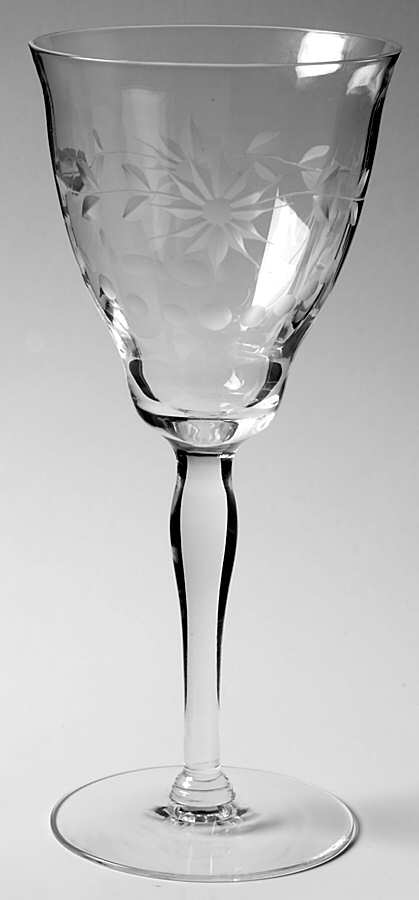 UNK4015 Water Goblet by Unknown Manufacturer-1