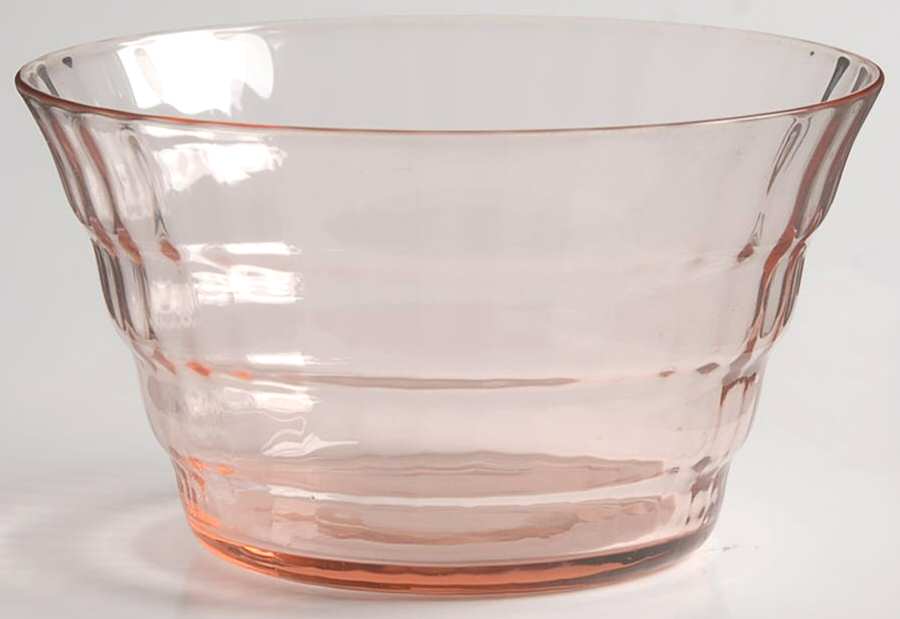 Mandalay Dine Pink and Green Small Fruit Dessert Bowl by Utility Glass-1