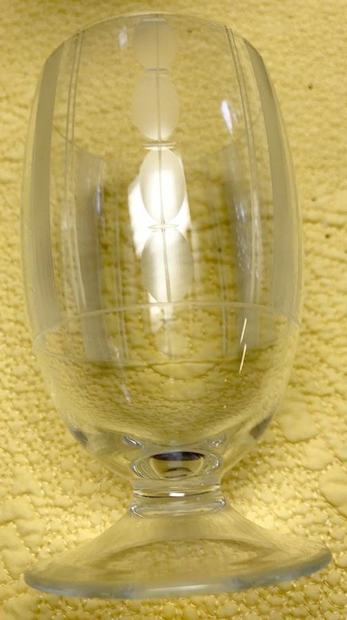 UNK3185 Footed Tumbler by Unknown Manufacturer-1