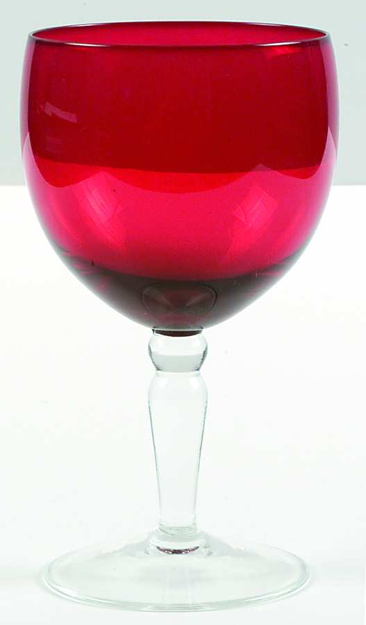 UNK4034 Ruby Water Goblet by Unknown Manufacturer-1
