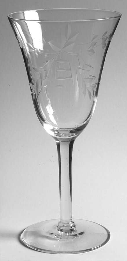 UNK4077 Water Goblet by Unknown Manufacturer-1