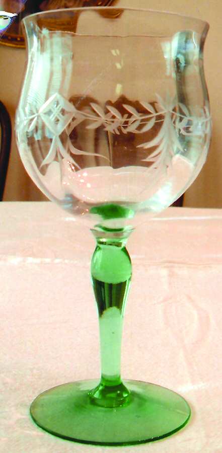 UNK3484 Water Goblet by Unknown Manufacturer-1