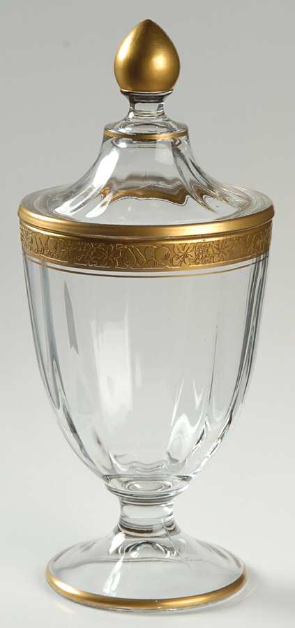 UNK4085 Candy Jar & Lid by Unknown Manufacturer-1