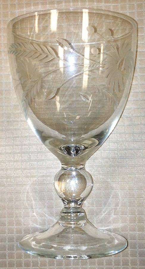 UNK4104 Water Goblet by Unknown Manufacturer-1