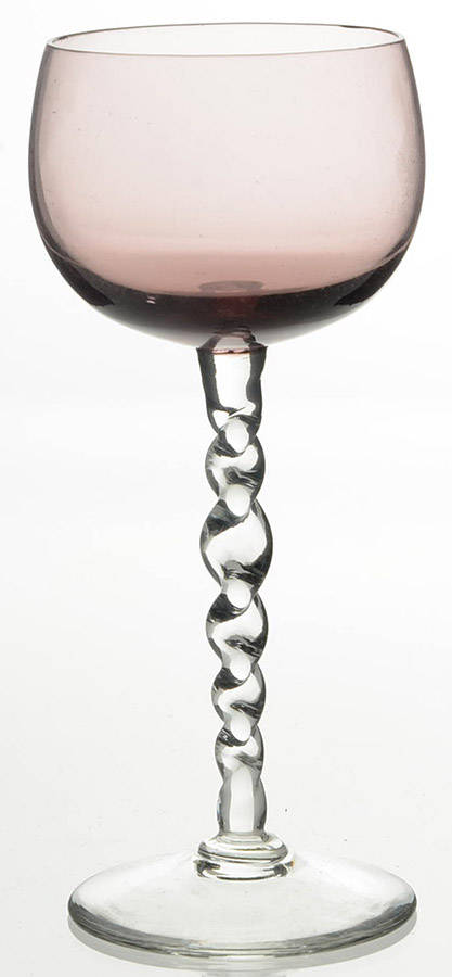 UNK3197 Amethyst Wine Glass by Unknown Manufacturer-1