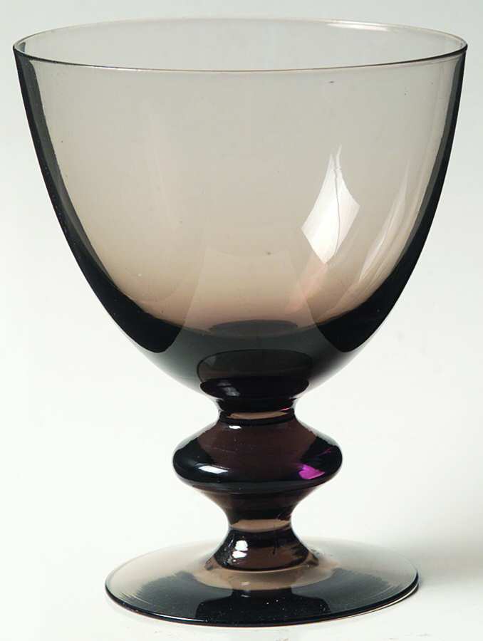 UNK3379 Smoke Water Goblet by Unknown Manufacturer-1