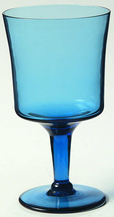 UNK4150 Blue Wine Glass by Unknown Manufacturer-1