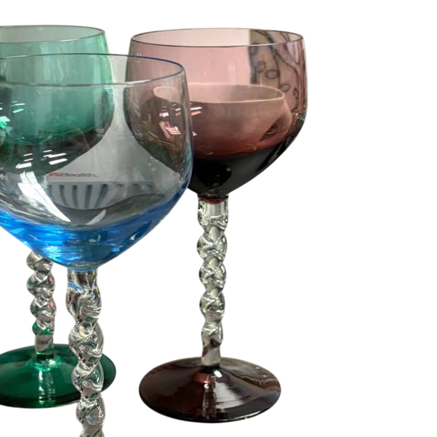 UNK3573 Amethyst Water Goblet by Unknown Manufacturer-1