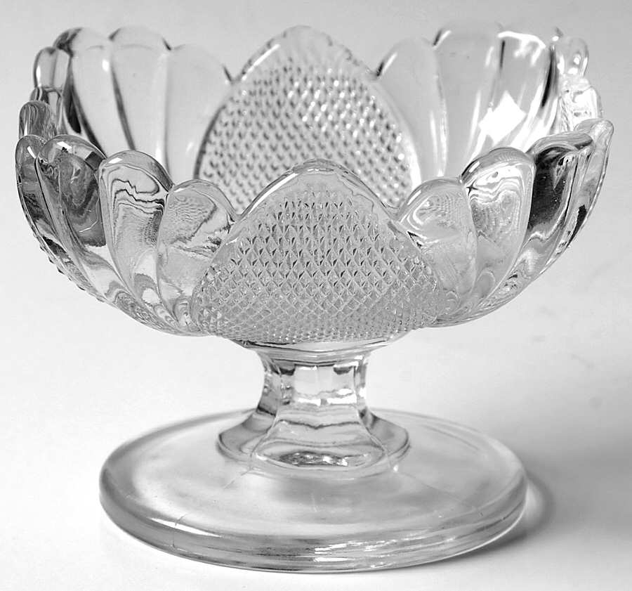 Kentucky Footed Sauce Dish by US Glass-1