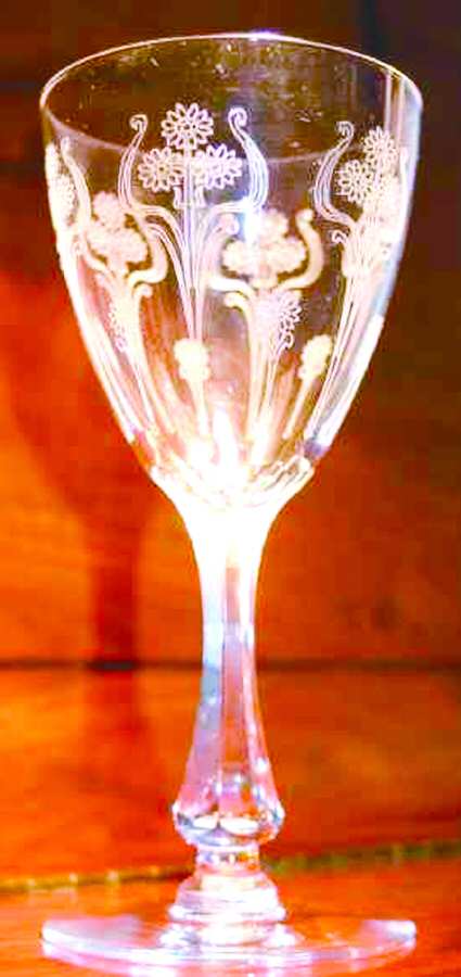 UNK4164 Water Goblet by Unknown Manufacturer-1