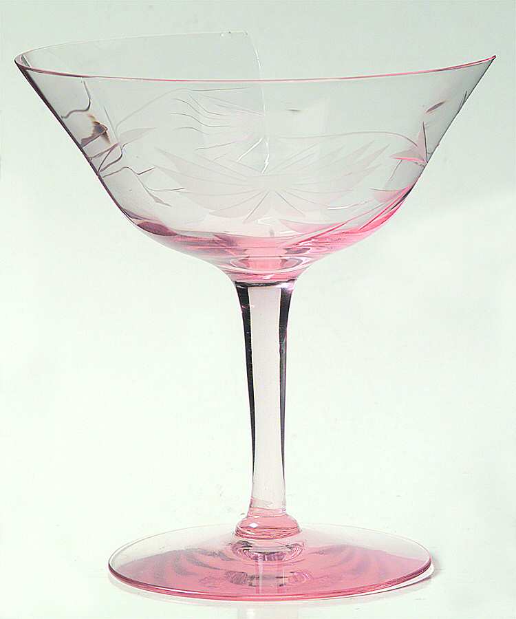 UNK4177 Pink Champagne/Tall Sherbet by Unknown Manufacturer-1