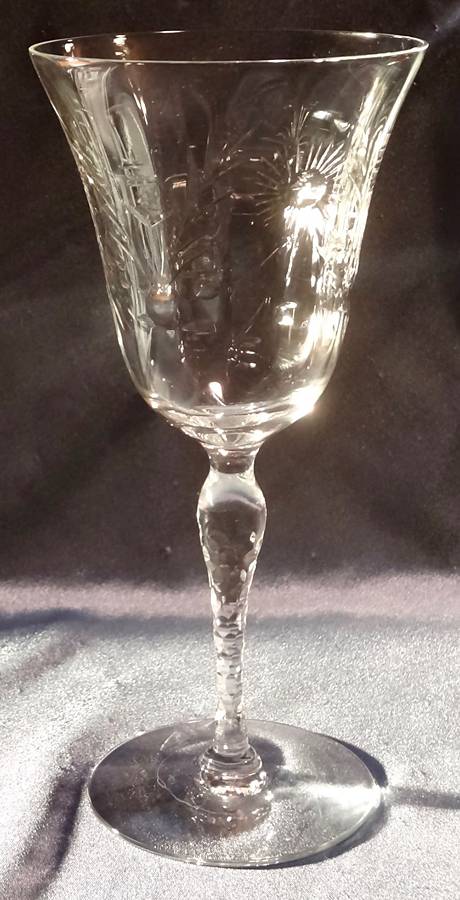 UNK4203 Water Goblet by Unknown Manufacturer-1